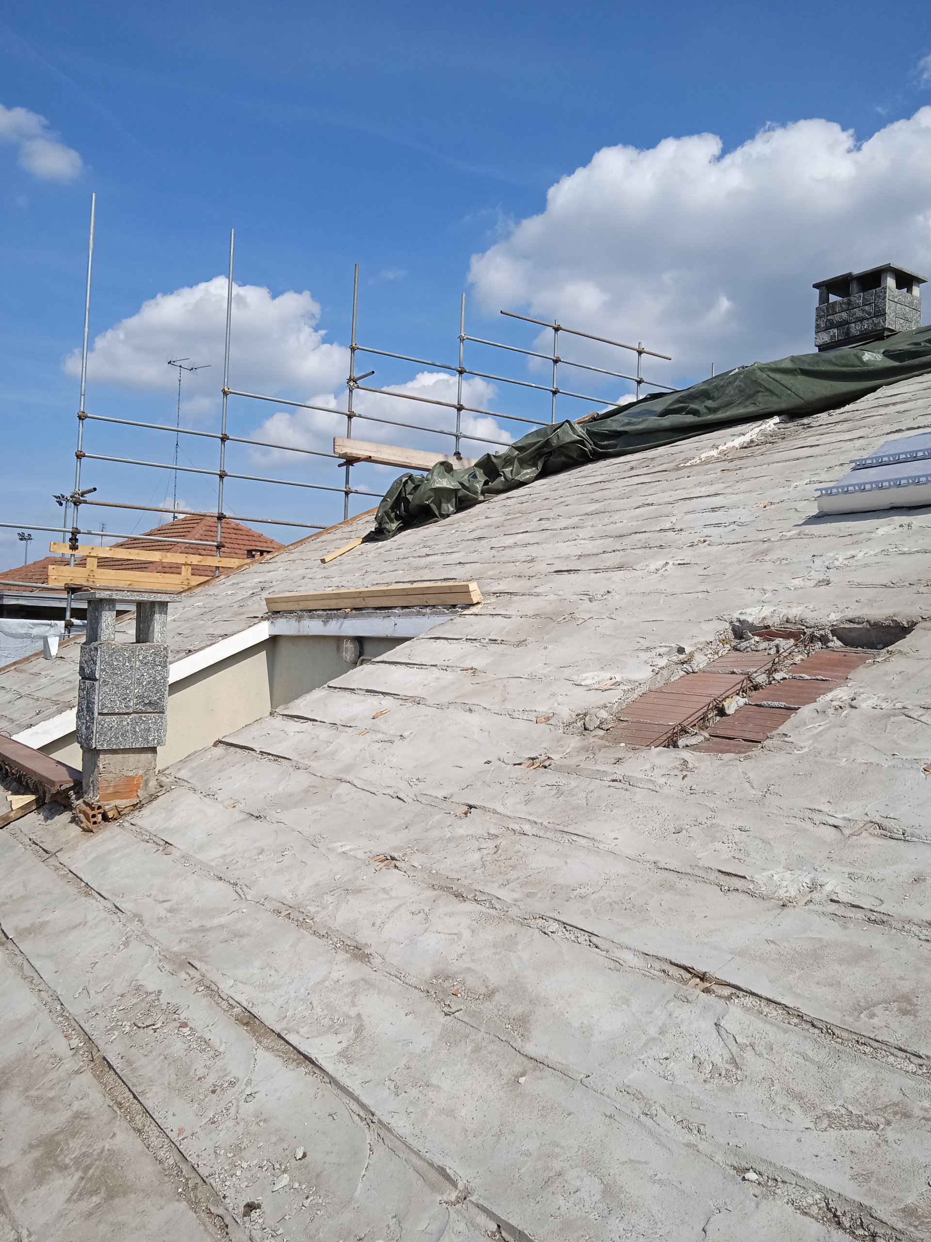 Rifacimento tetto con sistema Isotec - Settimo Torinese - ReBuild