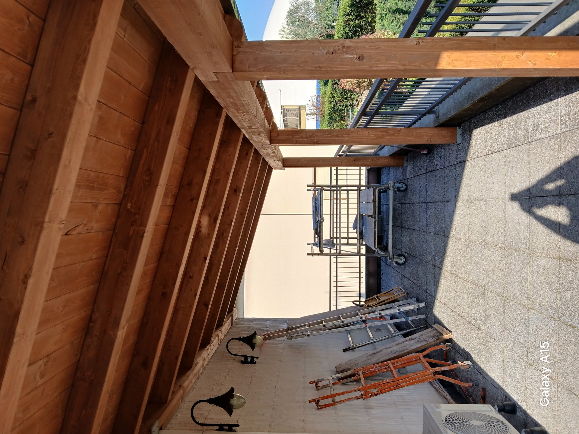 Costruzione tettoia esterna - Settimo Torinese - ReBuild