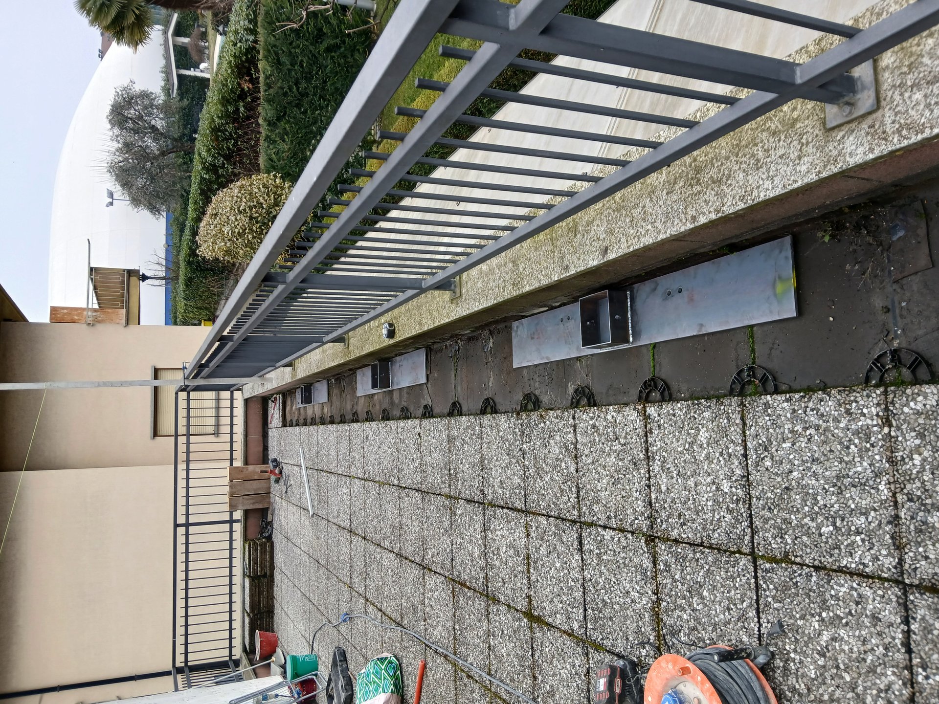 Costruzione tettoia esterna - Settimo Torinese - ReBuild